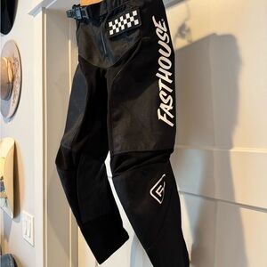 Fasthouse Kids Black Racing Pants